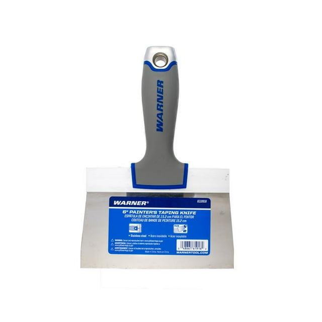 Cuchillo encintador Warner de acero inoxidable, 2,54 cm de alto x 22,6 cm de ancho x 15,24 cm de lar