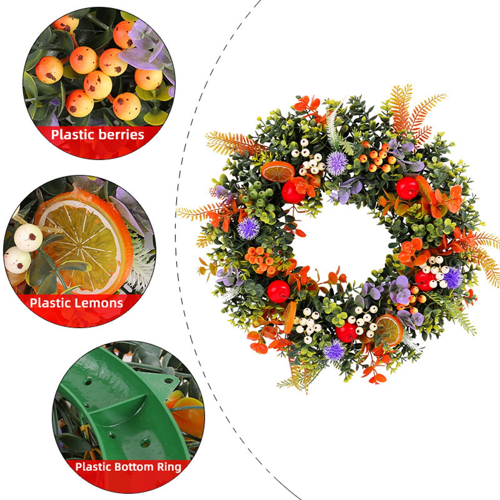 Artificial Flowers for Outdoors, Durable Fake Flowers Set for Home Decor, Weather Resistant Artificial Flower for Garden, Patio or Front Porch Decor