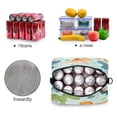 thumbnail image 4 of Lunch Bag Portable Crossbody Meal Bag Cooler Bag Insulated Lunch Bag Food Bag Handheld & Crossbody Design Polychromatic Dinosaur, 4 of 6