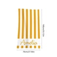 thumbnail image 3 of Toalla de playa con temática marina: estrellas de mar, conchas y tortuga marina. Toalla de microfibra absorbente de secado rápido para la playa, la piscina y los viajes., 3 of 6