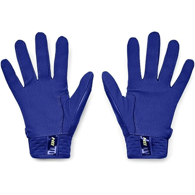 Under Armour Boys Youth Harper Hustle 21 Batting Gloves Pair ROYAL YMD Walmart