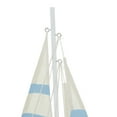 thumbnail image 6 of DecMode Pine wood Coastal Sailing Boat Sculpture, Beige, 6 of 11