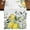 Green, variant on Summer Lemon Table Runner 36 Inches Long for Dining Tables, Spring Floral Eucalyptus Leaves Botanical Cotton Linen Table Runner Coffee Tablerunners Dresser for Kitchen Party Holiday Decor 13"x36"