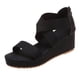 thumbnail image 1 of Amzcrzy Zapatos de mujer,Zapatos de mujer,Zapatillas de mujer, Sandalias de verano para mujer con tacón de cuña y color liso, informales, para mujer Sandalias Mujer Zapatillas De Casa, 1 of 8