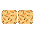 thumbnail image 7 of Xecao Love Carrot for Foldable Car Sun Shades (2-Pack) offer sun protection with an easy-fold design for convenient windshield shading., 7 of 7