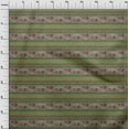 thumbnail image 3 of oneOone Cotton Poplin Fabric Leaves & Floral Block Print Fabric BTY 56 Inch Wide, 3 of 4