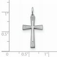 thumbnail image 2 of Sterling Silver Laser Cut Latin Designed Cross Pendant, 2 of 4