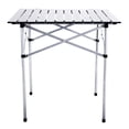 thumbnail image 2 of Costway Table de Camping Pliante Portable Carrée en Aluminium avec Sac 27-3/5 Pouces, 2 of 10