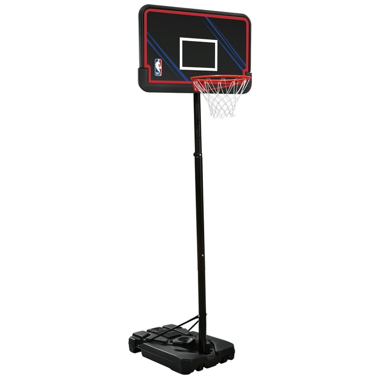 NBA 50 Portable Basketball System Hoop With Polycarbonate, 45 OFF