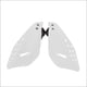 thumbnail image 5 of 1 par de protectores de manos para motocross, protectores de manos universales para motocicleta. blanco, 5 of 6