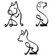 thumbnail image 1 of 3 Esculturas de Animales para Perros Y , Coleccionables para Decoración de Armarios, 1 of 4