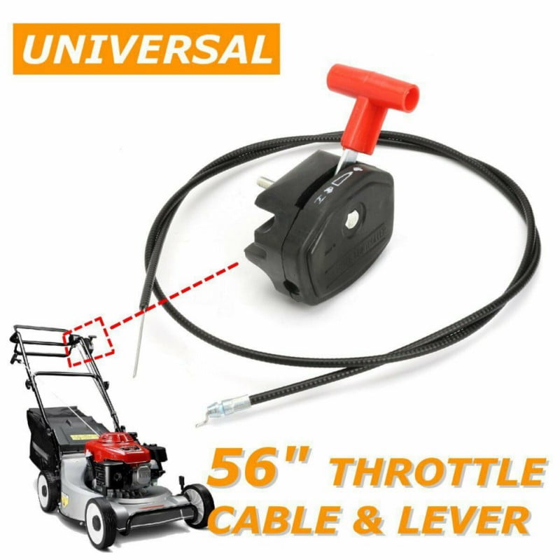 56 Inch Alloy Throttle Cable & Choke Lever Lawnmower Lawn Mower Accessories 56 Inch Alloy Throttle Cable & Choke Lever Lawnmower Lawn Mower Accessories