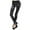 Black, variant on Riforla Women Leggings Clubwear Shiny Body Tight Trousers Carnival Women Tights Silver XXL