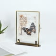 thumbnail image 2 of Coofit Glass Photo Frame Fashion Creative Picture Frame Photo Display Frame for Flower, 2 of 10