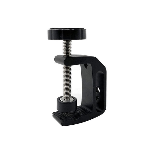 Matsuzay Abrazadera de tornillo para cámara tipo C, soporte de montaje resistente, abrazaderas de soporte antideslizantes, escritorios, soporte Accesorios de cámara y óptica