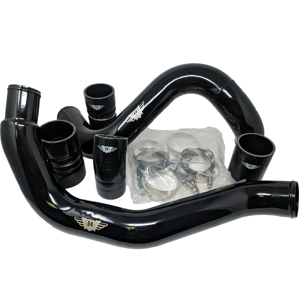 Black Intercooler Pipe Kit 20032007 Ford 6.0L Powerstroke Diesel 6.0