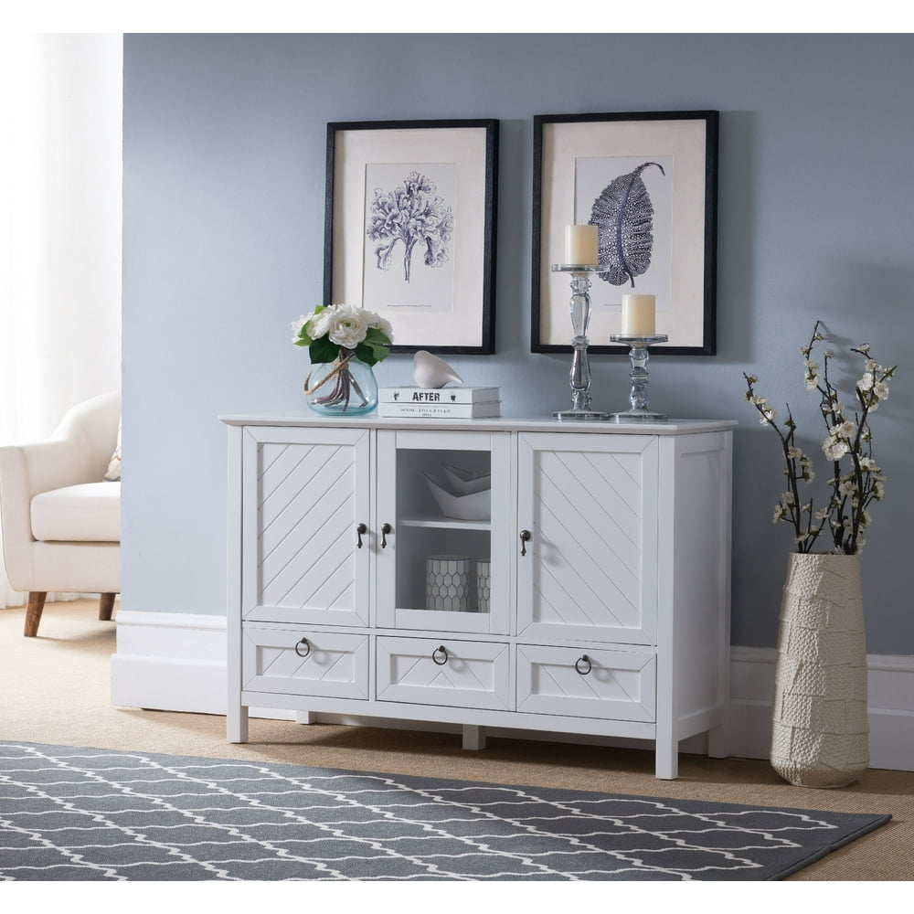 Newport Sideboard Buffet Console Table With Storage Drawers