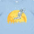 thumbnail image 4 of Inktastic Space Outerspace Moon and Astronaut Boys or Girls Baby T-Shirt, 4 of 5