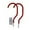 Red, variant on ZZHZGZ Canada Clearance Sale Garage Dip Hook Mountain Bike Hook Wall Hook Storage Hook Mountain Bike Metal Hook