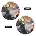 thumbnail image 2 of Qekee Roblox Print Compact Makeup Mirror Folding Mini Pocket Mirror Portable Hand Mirror Double-Sided 2 x 1x Magnification for Woman Girls-Round Shape, 2 of 9