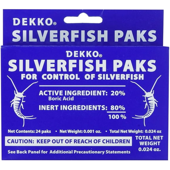 Control de plagas JITUIHOM D Ekko para pececillos de plata, paquete de 2