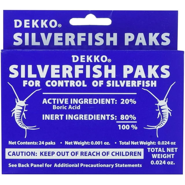 Control de plagas JITUIHOM D Ekko para pececillos de plata, paquete de 2