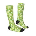 thumbnail image 3 of Daiia Sports Socks Kiwi Lemon Printed Novelty Crew Socks for Men Women Knee High Socks Cotton Socks Soft & Breathable Support Unisex Socks, 3 of 9