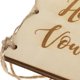 thumbnail image 3 of Folletos De Votos De Boda Vintage Cubierta De Madera Sus Votos Sus Votos Libro Decoración De Fiesta Sunnimix Folletos de votos de la boda, 3 of 8