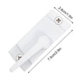 thumbnail image 4 of SHISUYAN 4pcs Window Sash Lock Set Window Safety Locks Replacement Parts, 4 of 8