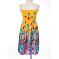 thumbnail image 4 of zdhoor Robe de Plage d'Été pour Enfants Filles Boho Imprimé Floral Sans Manches avec Collier Type K 120, 4 of 7