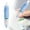 Blue, variant on Homesteed Double Sided Tape Roller Glue Tape Runner for Scrapbook Supplies and Junk Journaling Retractable Refillable White 5ml
