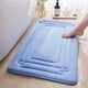 thumbnail image 2 of Yhmxh Alfombrillas de baño para baño Alfombrilla absorbente para baño, lavable a máquina, suave, cómoda y de rápida absorción de agua, lo que garantiza estabilidad y un agarre antideslizante., 2 of 5