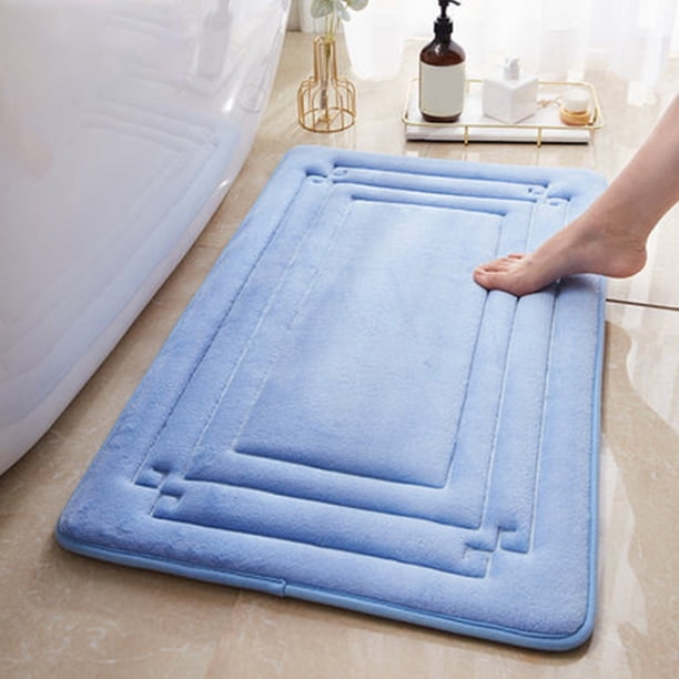 Alfombras de baño, tapete de baño, tapete absorbente para el baño, lavable a máquina, suave, cómodo y absorbe el agua rápidamente, asegurando estabilidad y antideslizante. Tapetes de chenilla.