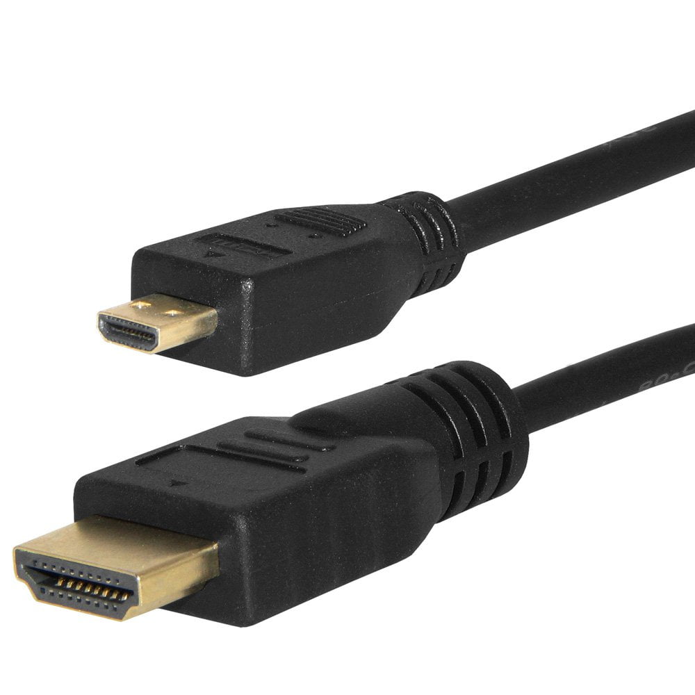 Premium Micro HDMI High Speed Male To HDMI Male Cable 5 Feet