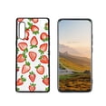 thumbnail image 1 of Compatible with LG Velvet 4G Phone Case, strawberry-berries-6 Case Silicone Protective for Teen Girl Boy Case for LG Velvet 4G, 1 of 1