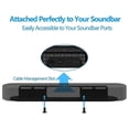 thumbnail image 2 of Wall mount for Soundbar with mounting screws for Beam Gen 1 Gen 2, 2 of 5