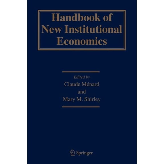 Handbook of New Institutional Economics, (Paperback)