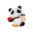 thumbnail image 3 of Figura de panda, adorno de mesa, decoración para el salpicadero del coche, escultura de animal para escritorio, mesa, centro de mesa, sala de estar, Estilo K, 3 of 8