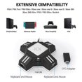 thumbnail image 2 of Gamepad to Keyboard and Mouse Converter Adapter Boxes Compatible with PS4/PS3/PC, 2 of 5