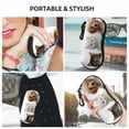 thumbnail image 6 of KLL Cute Kittens And Puppy Print Eyeglass Case for Men & Women's Classy Travel Eyewear Holder Case Zipper Eyeglasses Case With Hook, 6 of 6