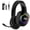 Black-, variant on Froura 2.4GHz Wireless Gaming Headset for PS5/PS4, Mac, Switch, Bluetooth 5.4 Gaming Headphones with Noise Canceling Mic, 45H Battery, RGB, Type-C, 20ms Latency, 50mm Drivers - Black