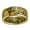Gold, variant on CILENON Fashion Men'S Jewelry Ring Party Ring Personality Coin Ring 7-13 (Gold,8)