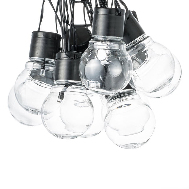 Kearding 10 bombillas al aire libre impermeable solar LED vacaciones boda fiesta lámpara cadena patio decorativo estrella lámpara Iluminación y accesorios No.02 Kearding JJ25549-02B
