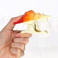 thumbnail image 4 of Unique Bargains 4 Pcs Conch ABS Metal Clothespins for Clothes Craft Pictures Party Orange, 4 of 6