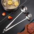 thumbnail image 4 of Billuyoard Cucharón de sopa Gadget de cocina Separador de aceite Espesar Diseño Accesorios para el hogar Espumadera de mango largo Cuchara de Cocina y Comedor, 4 of 6