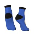 thumbnail image 2 of Women's Men's Minnesota Logo Lightweight Ventilation Quarter Ankle Socks, 2 of 7