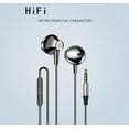 thumbnail image 2 of Wired Earphone Metal In-ear Stereo Phone Universal Bass With Microphone Headphones TYPE-C red, 2 of 7
