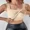 Nude, variant on CHICME Womens Tank Tops With Built In Bras U-Neck Sleeveless Vest Elastic Slim Fit Shapewear Camisole Beige-L