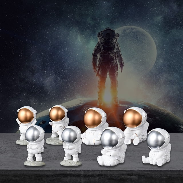 Vaidha Resin Astronaut Decoration Desk Soft Decoration Bookcase Birthday Gift