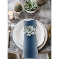 thumbnail image 3 of Cloth Napkins Set of 4 - 20x20 Inches, Gray Navy Blue Washable Reusable Table Napkins, Modern Gradient Geometric Soft & Absortbent Dining Napkin for Party Wedding Hotel Restaurant, 3 of 8